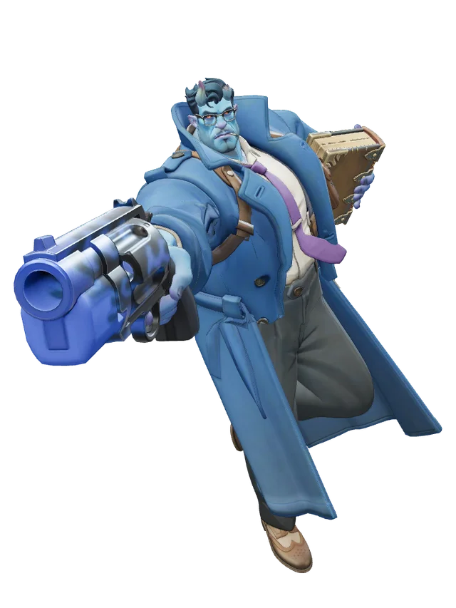 Abrams Gun Skin | Blaze / Blue Blaze
