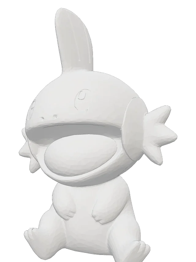 Mudkip Statue Item Container