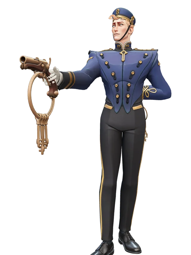 Blue Doorman