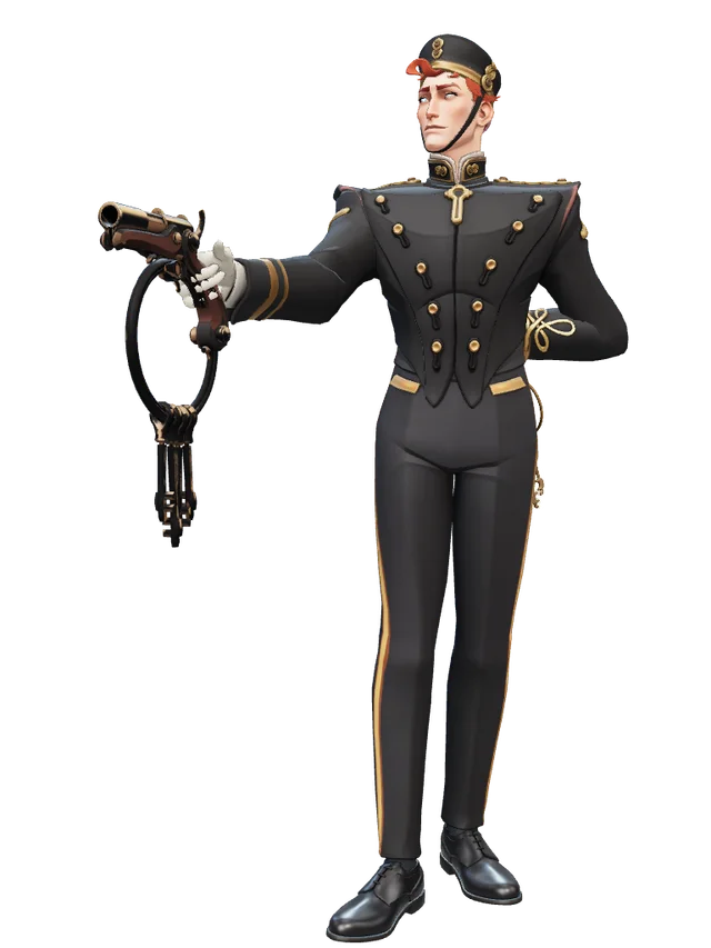 Black/Gold Doorman