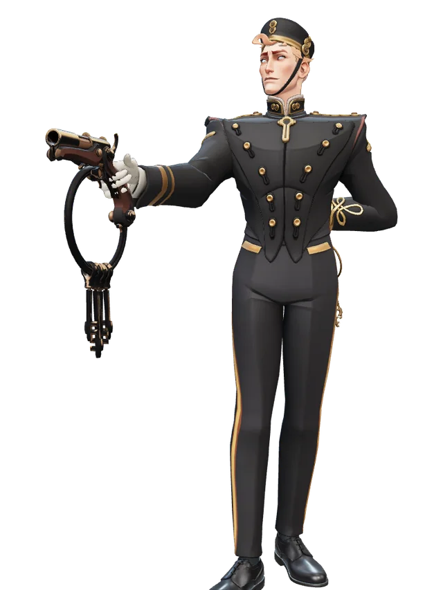 Black/Gold Doorman