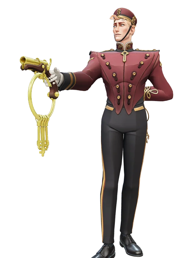Australium "Service with a Smile" (Gold Doorman)