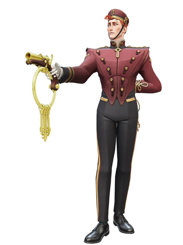 Australium "Service with a Smile" (Gold Doorman)