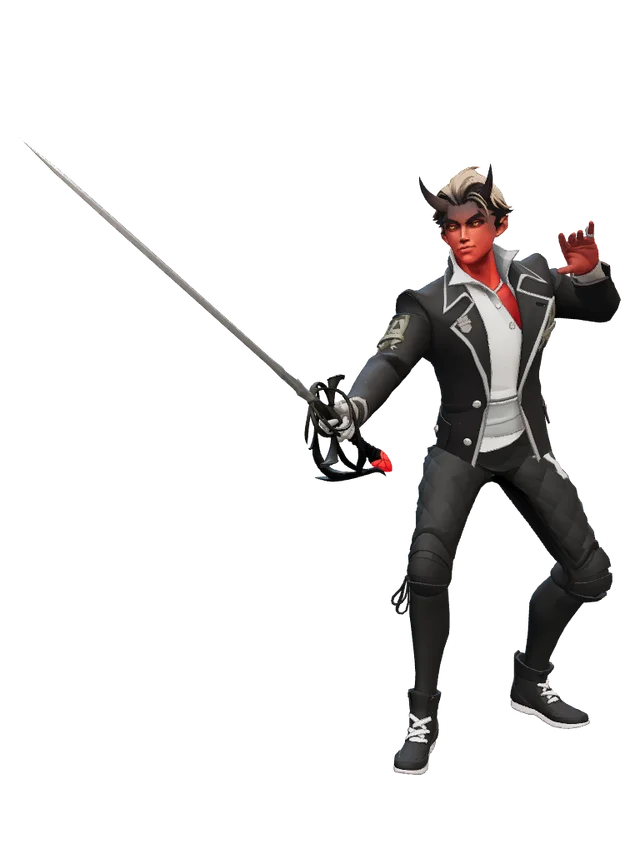 Silver & Black Apollo (+ Black Hair Ver)