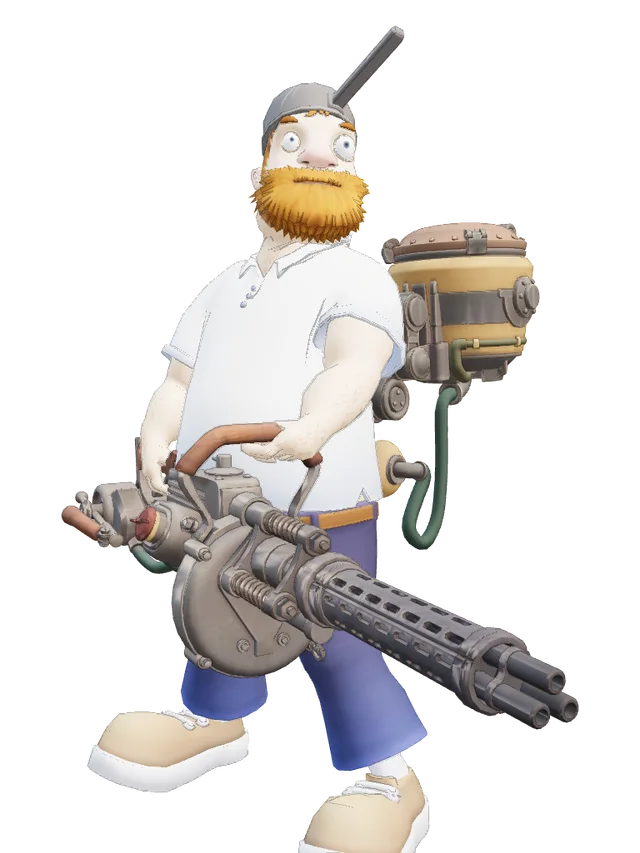 Crazy Dave (PvZ) as McGinnis