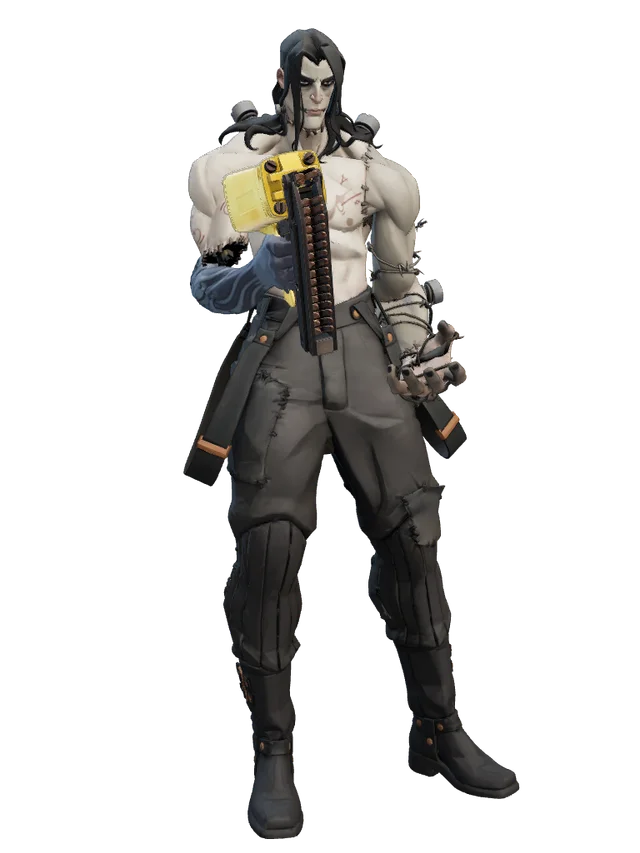 Australium "Memento Mori" (Gold Victor Gun)