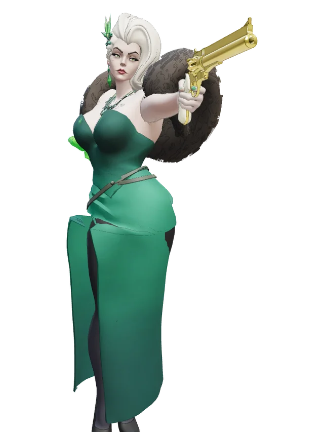 Australium "Johann's Gift" (Gold Lady Geist Gun)