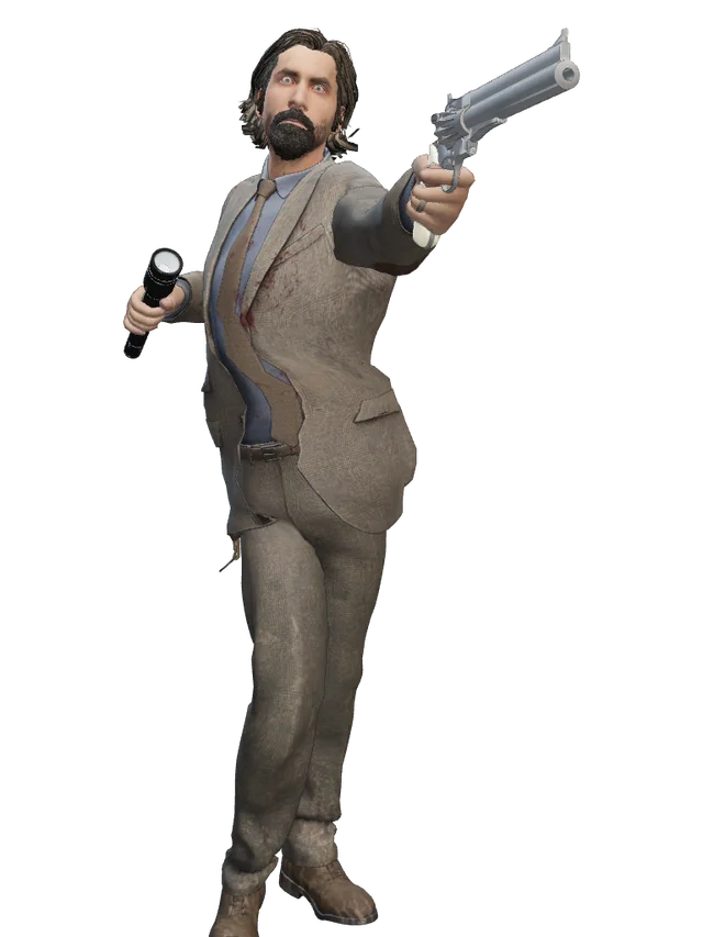 Alan Wake as Lady Geist
