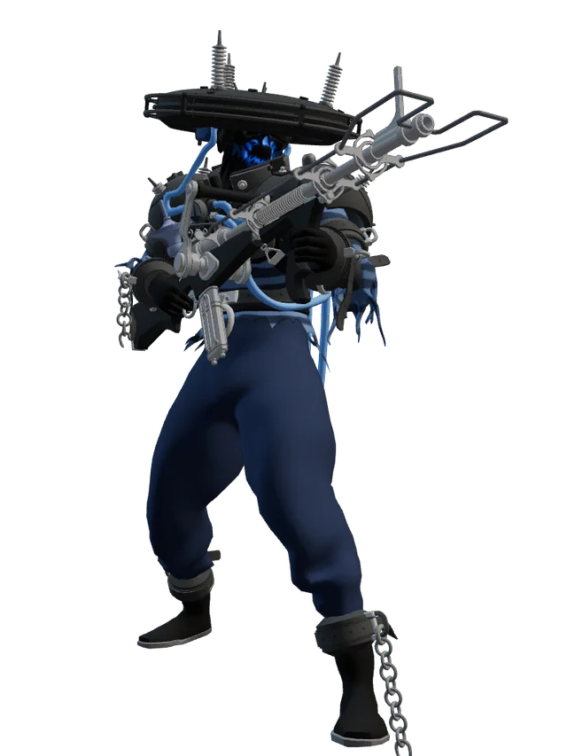 Black And Blue Seven