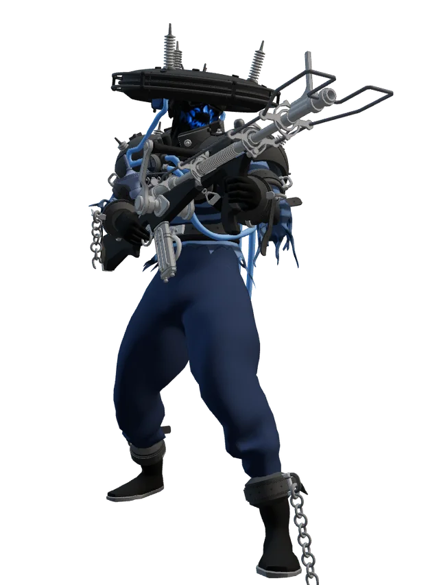 Black And Blue Seven