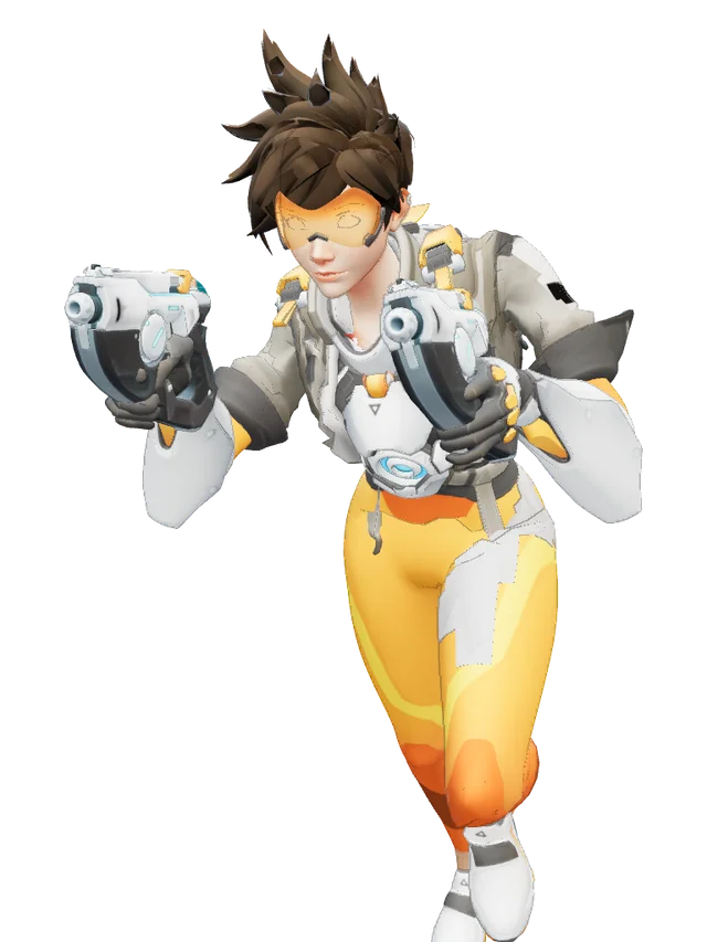 Tracer (Overwatch 2) Over Haze