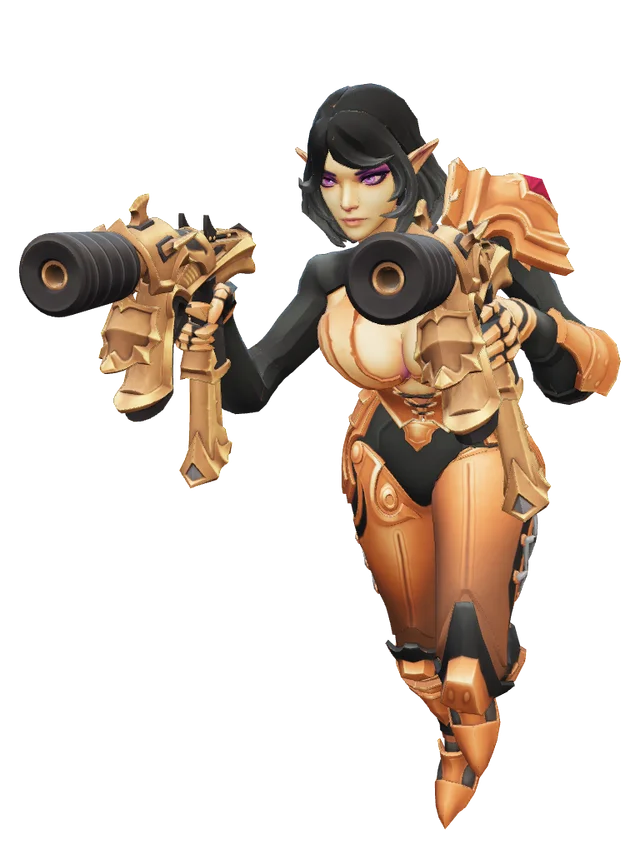 Skye from Paladins as Haze