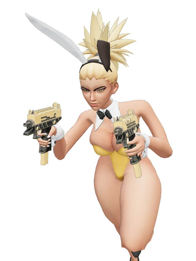 Human Haze Bunny Girl(Commissioned)