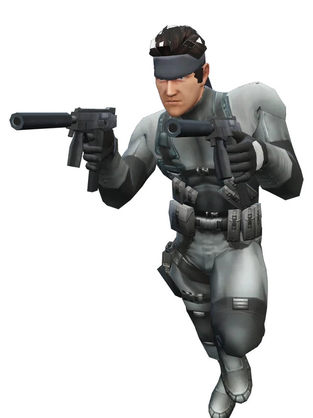 MGS1 Snake over haze