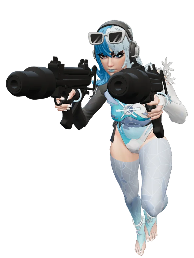 Luna Snow as Haze (Marvel Rivals)