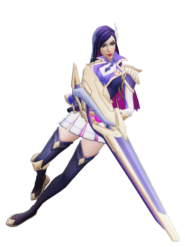 Caitlyn as Vindicta (League of Legends)