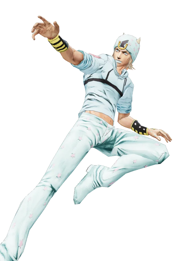 Johnny joestar as infernus