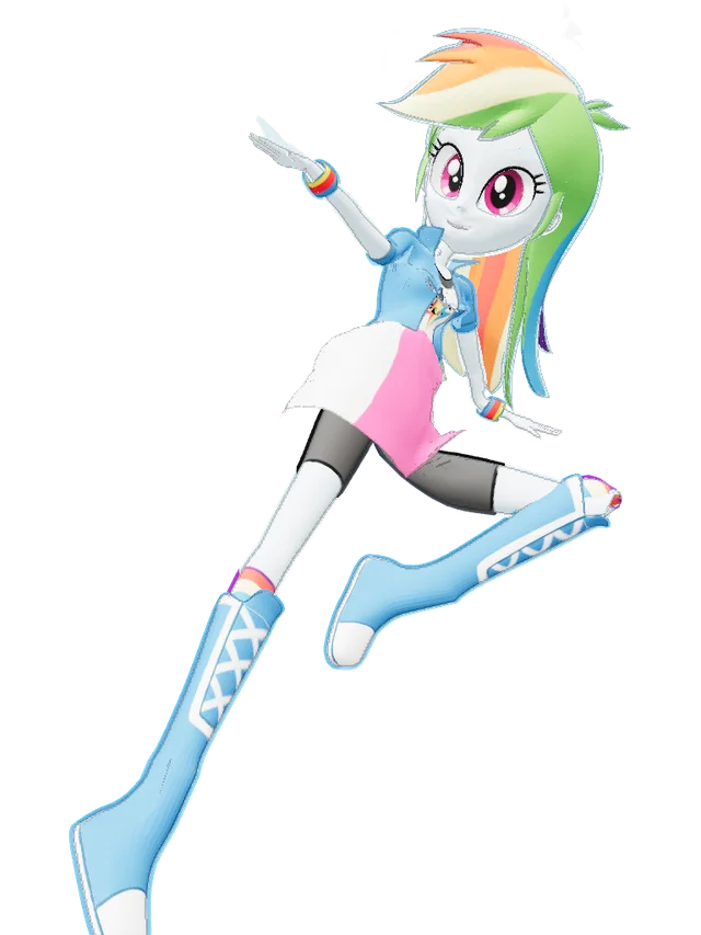 Rainbow Dash as Infernus
