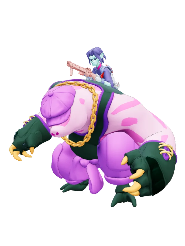 Susie Over Mo and Krill