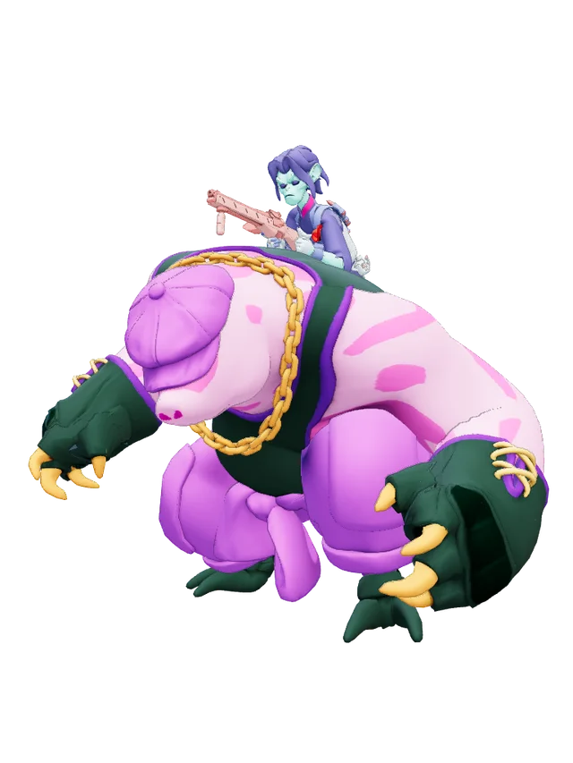 Susie Over Mo and Krill