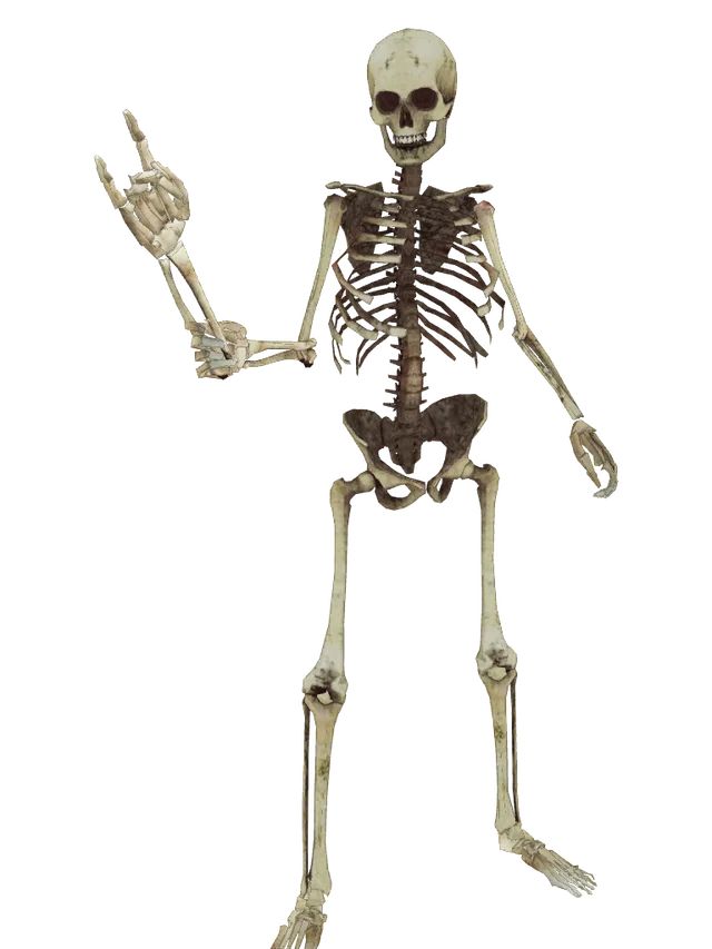 Sinclair But They're A Skeleton