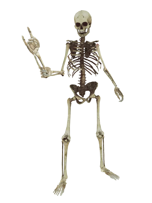 Sinclair But They're A Skeleton
