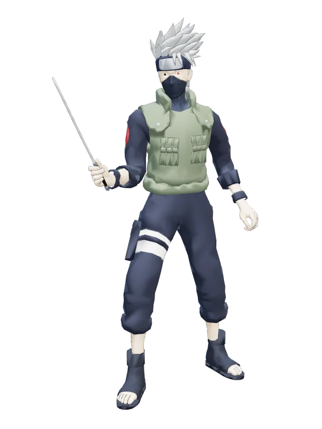 Kakashi the copy ninja as Sinclair