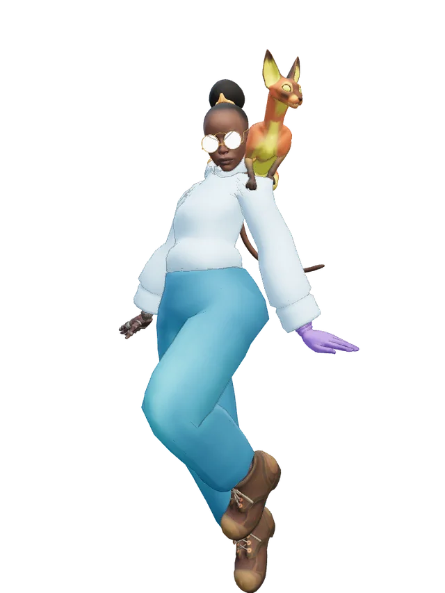 Calico in Jon Arbuckles fit + Ava Garfield recolor
