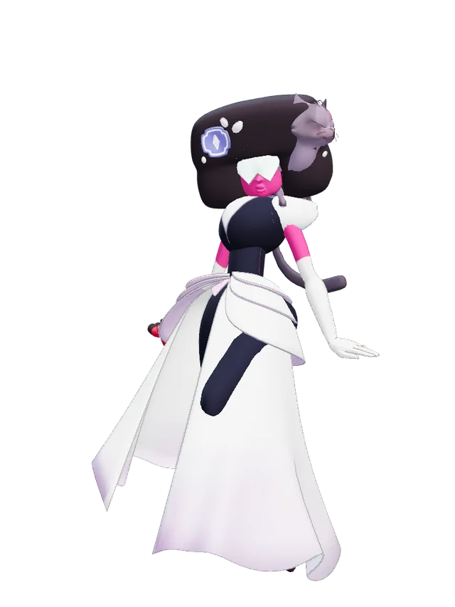 Garnet from Steven Universe over Calico