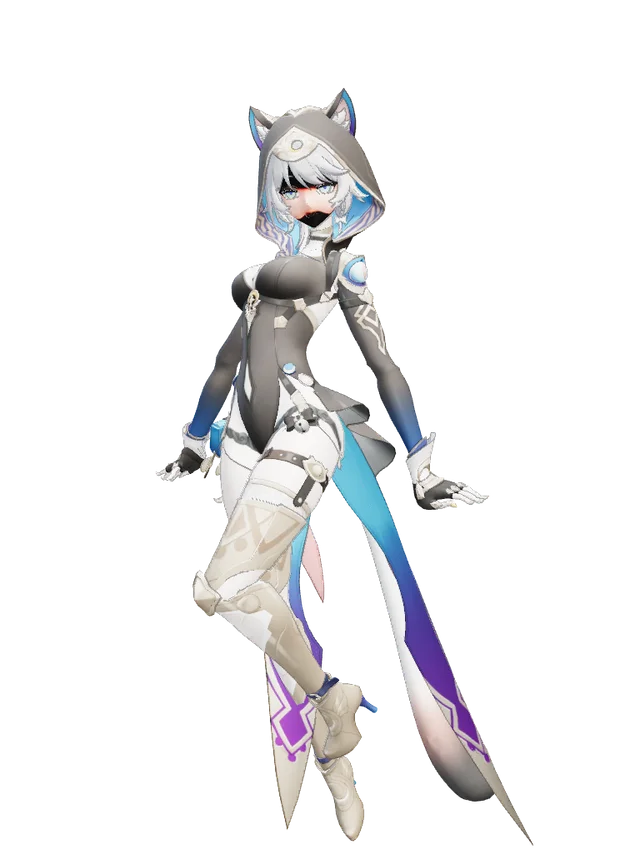 Cipher as Calico (Honkai Star Rail)