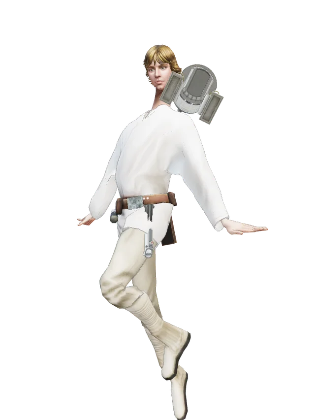 Luke Skywalker Calico & R2D2 Ava
