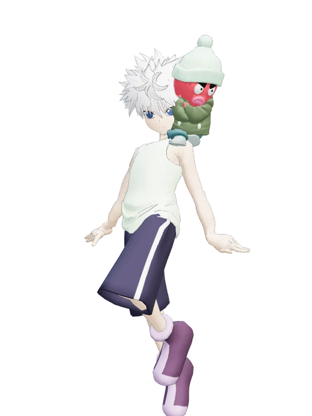 Killua and Ikalgo as Calico and Ava