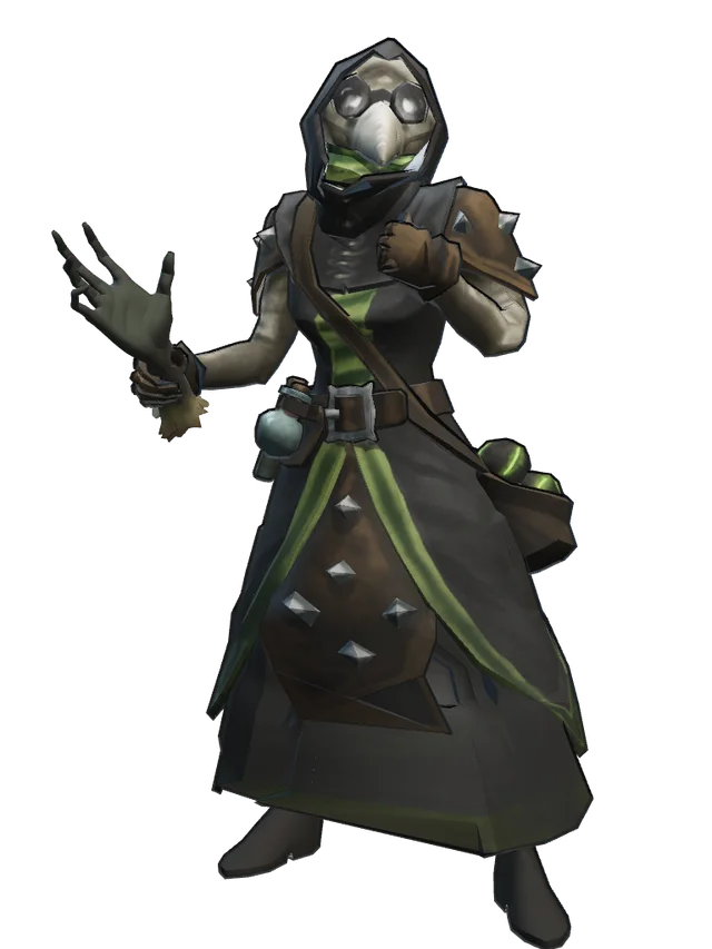 Darkest Dungeon Plague Doctor - Graves