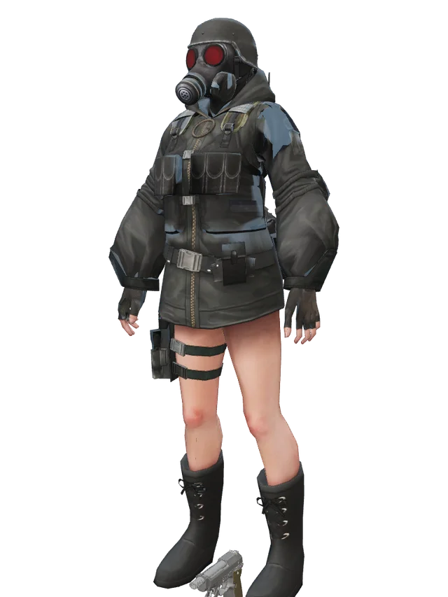 Lady Hunkdox with a Beretta