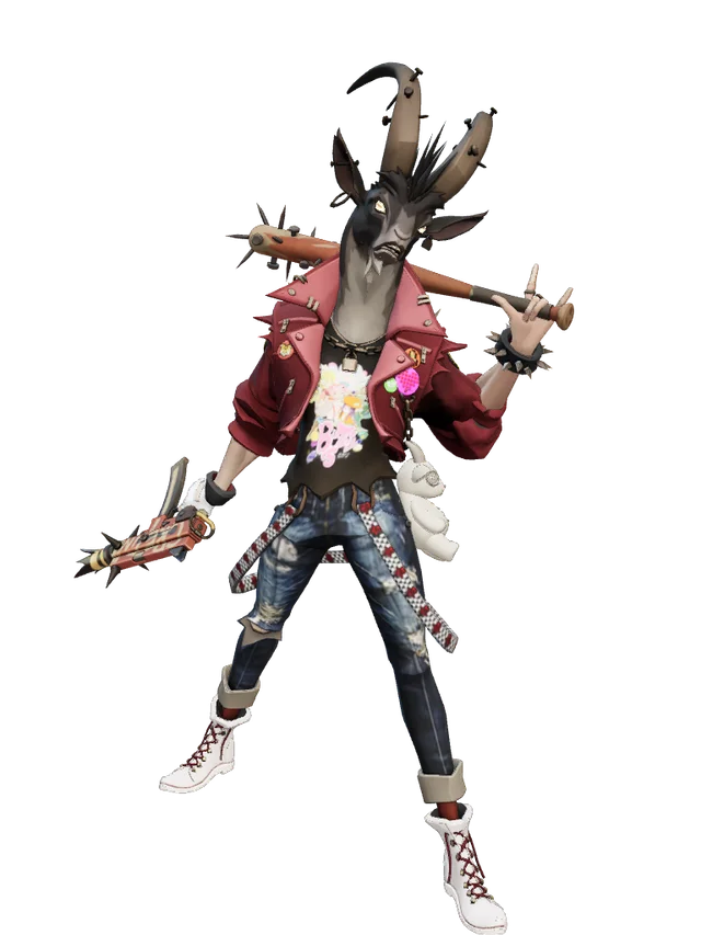 Travis Touchdown styled Billy