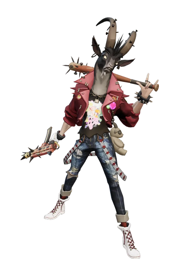 Travis Touchdown styled Billy
