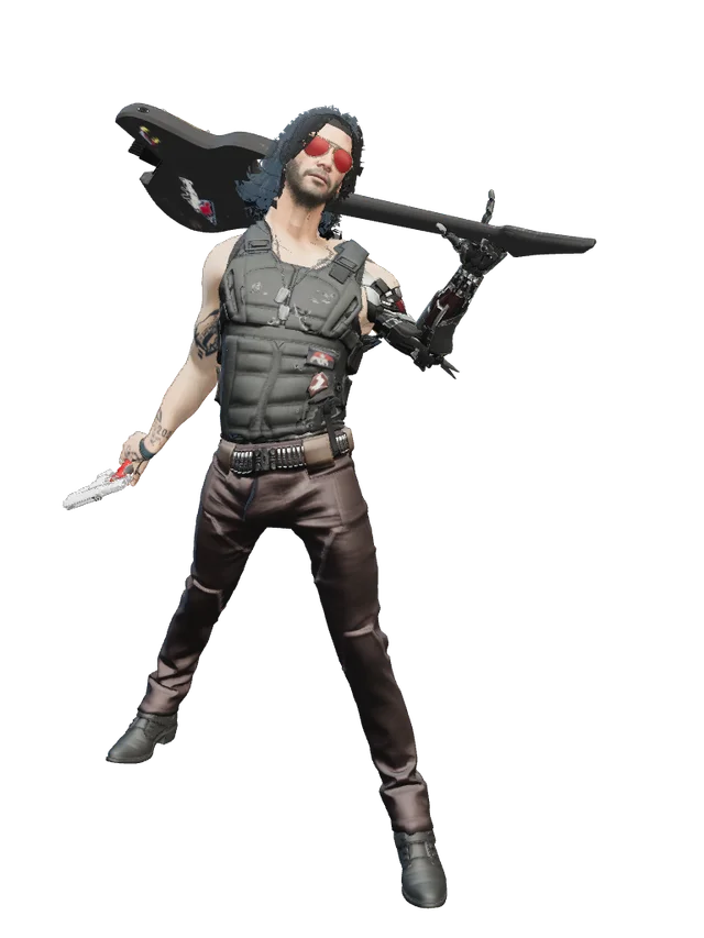 Billy as Johnny Silverhand (UPDATED)