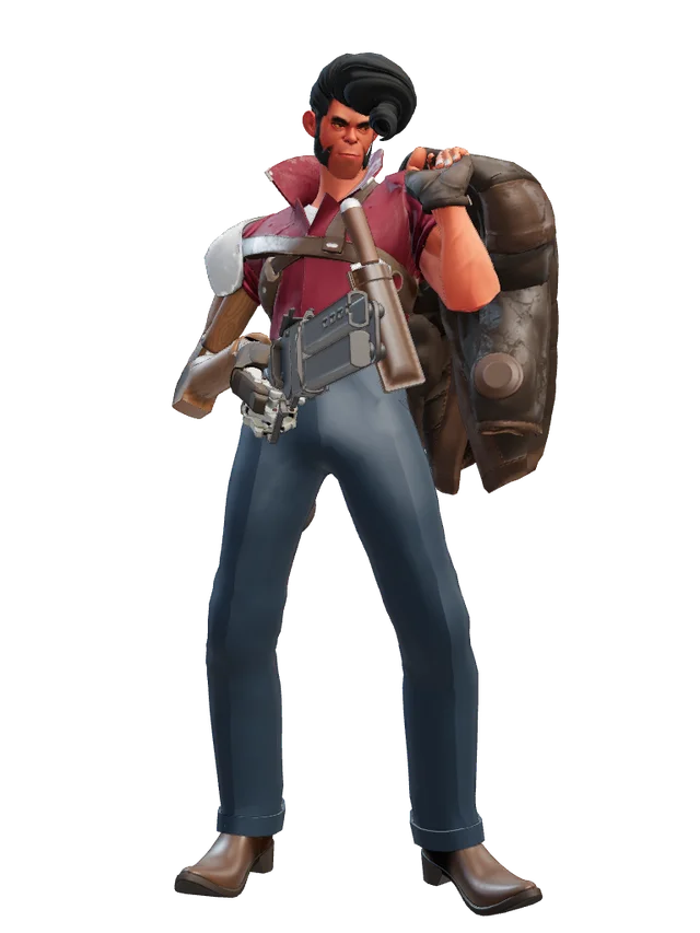 Red Shiv Recolor (2 types)