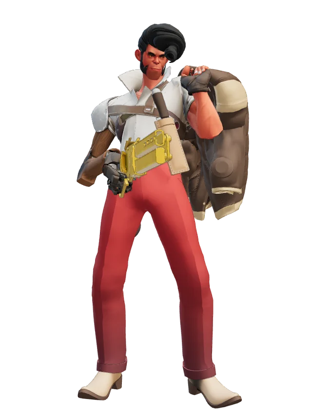 Australium "Busted Flush" (Gold Shiv Gun)