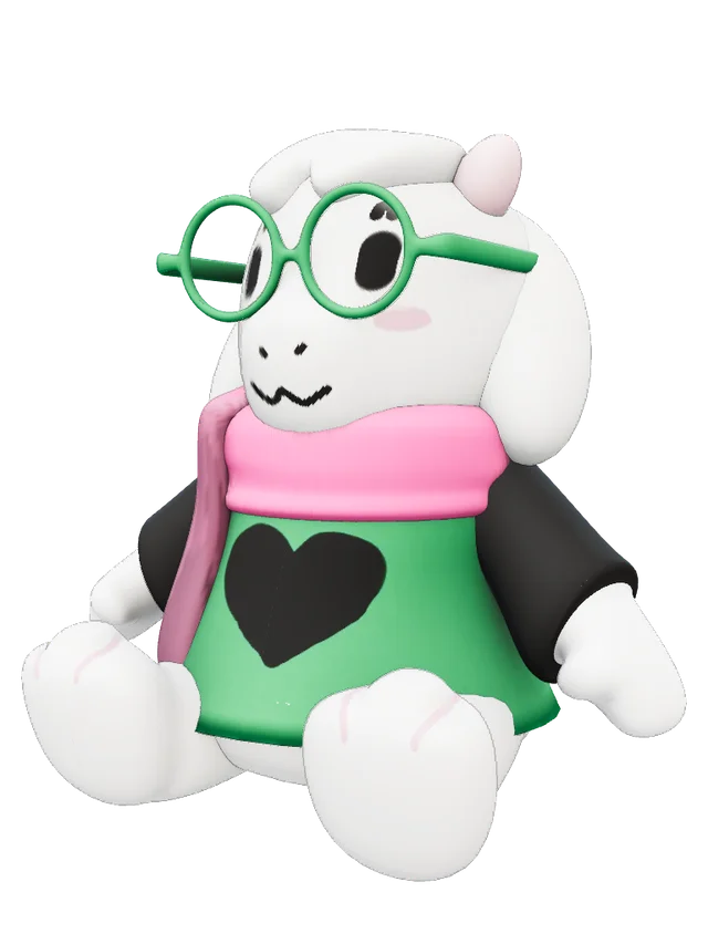 Ralsei soul container Deltarune