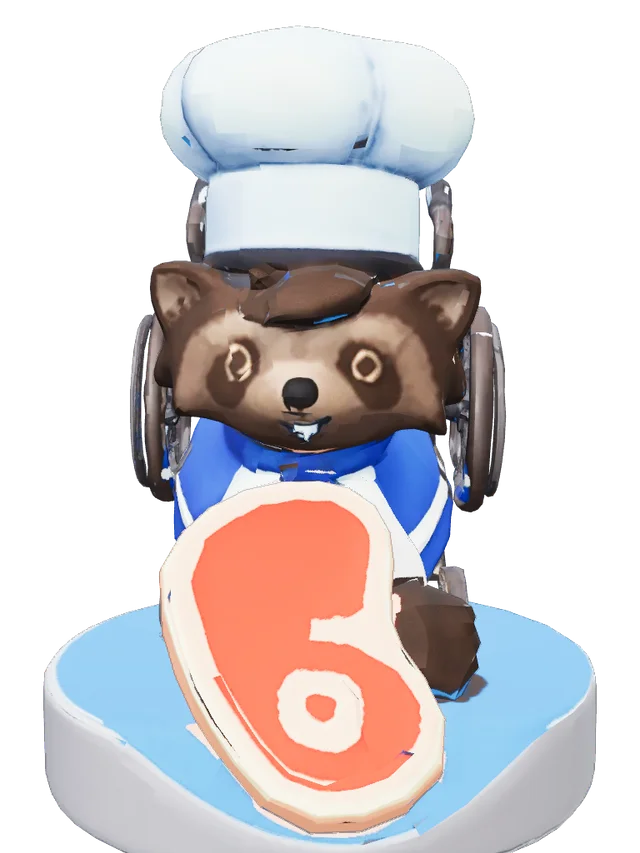 Raccon Chef ( Overcooked 2 ) as soul container