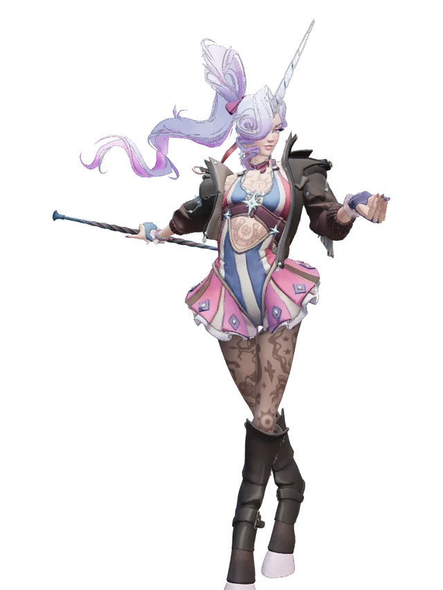 Celeste with hooves