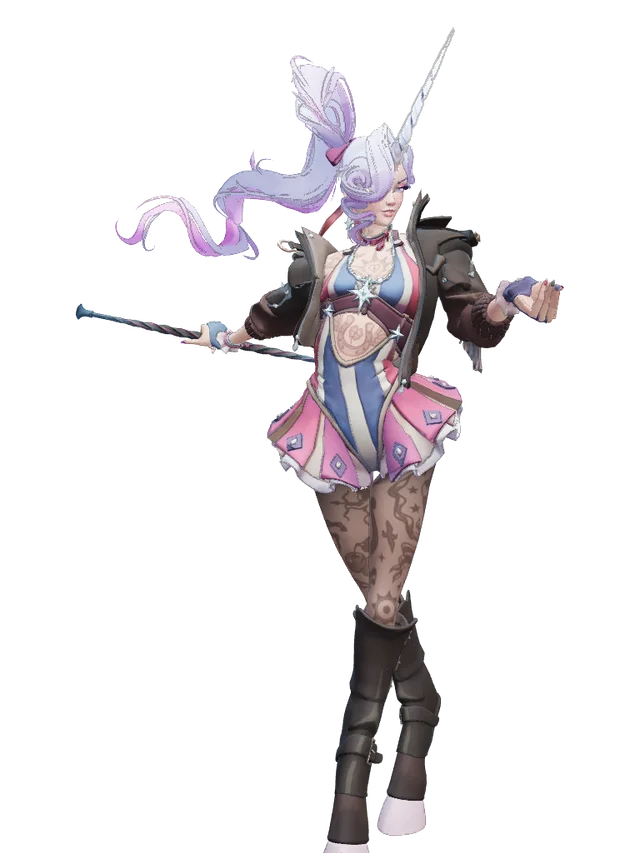 Celeste with hooves