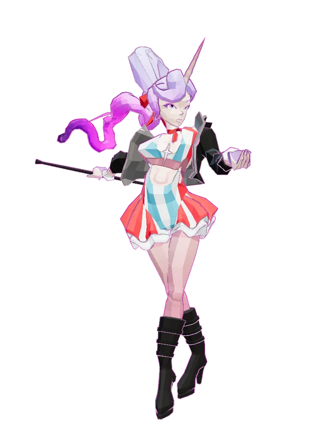 Low poly Celeste