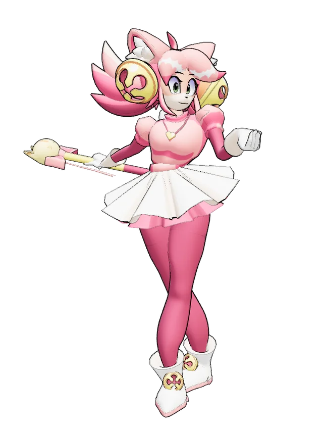 Mad Mew Mew / Pink from Deltarune Celeste
