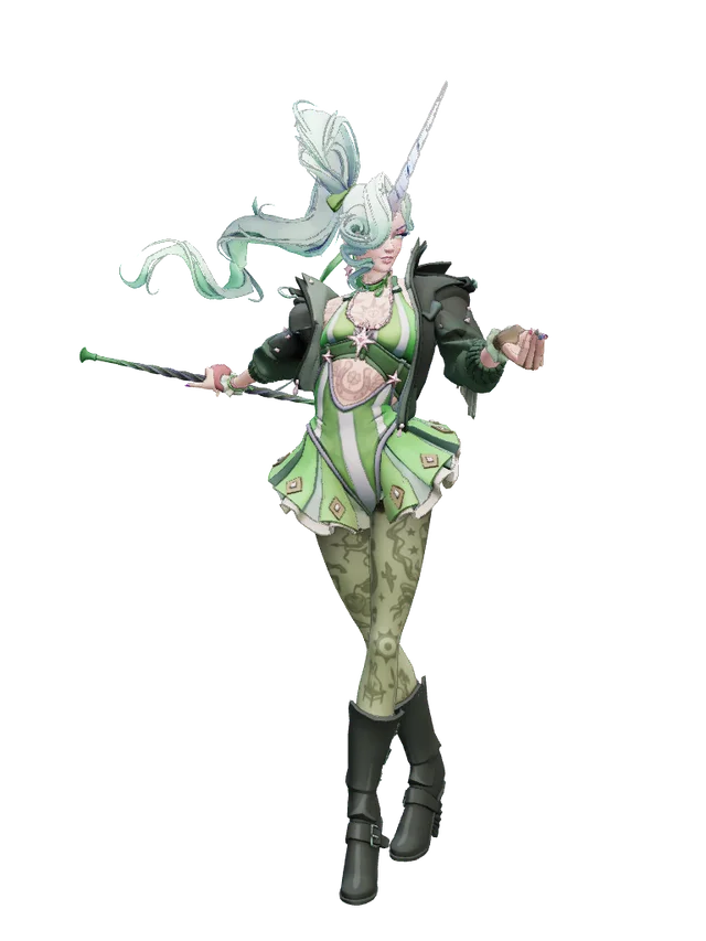 Green Celeste Recolour (With Green Eyes!)