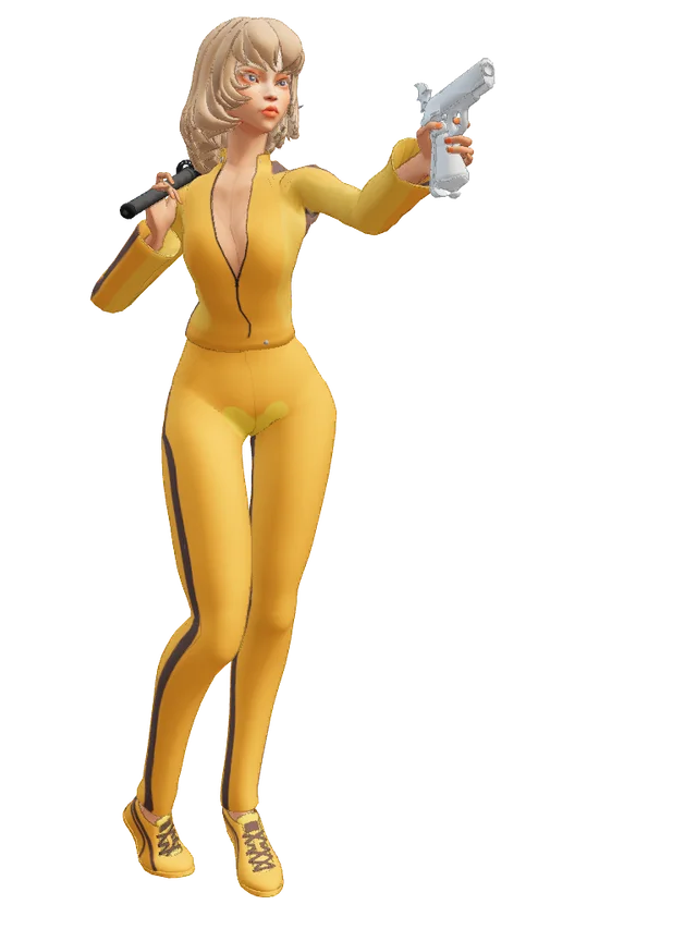 mina the bride (Homage to Kill Bill)