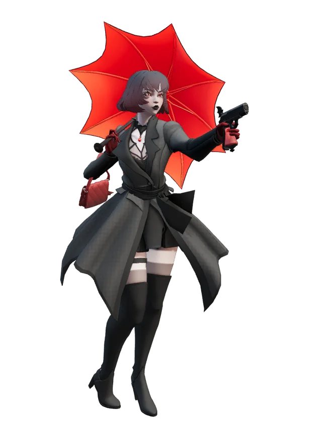 Alternative black and red mina (asset mashup)