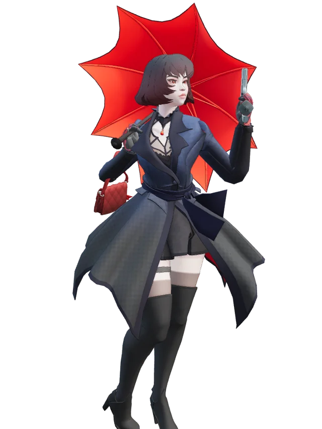 Crimson Kimonos for Mina