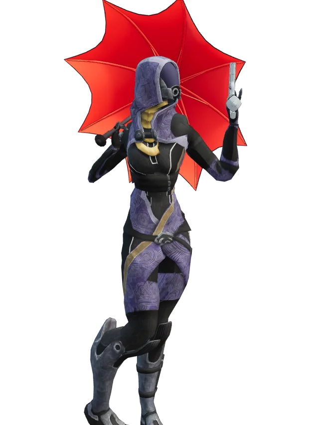 Tali'Zorah over Mina